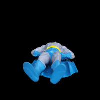 1989 DC Comics Applause Classic Batman Gray and Blue Suit PVC 3.5" Figure