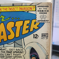 Rip Hunter...Time Master #29 (1965) Final Issue Spider Cover DC Comics FINE