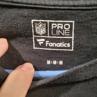 Fanatics Pro Line NFL Jacksonville Jaguars Medium Navy Long Sleeves Football Shirt