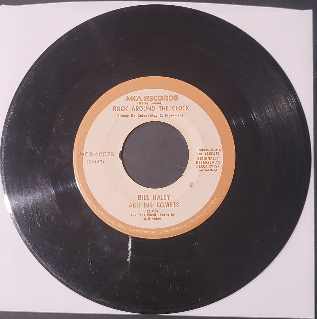 Bill Haley and his Comets Rock Around The Clock / Thirteen Women 45 RPM MCA Record