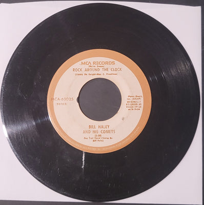 Bill Haley and his Comets Rock Around The Clock / Thirteen Women 45 RPM MCA Record