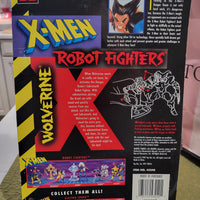 1997 Toybiz Marvel X-Men Robot Fighters Wolverine w/Sabretooth Droid New