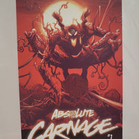 Absolute Carnage #1 (2019) Ron Lim Variant Cover With Launch Party Flyer/Checklist VF
