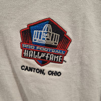Clique XL NFL Pro Football Hall Of Fame Canton Ohio White Long Sleeve Shirt