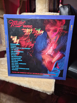 Miller Beer Music Rock Network Bands Compilation Album (1984) RCA Record DPL1-0726