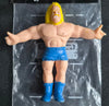 1985 IWA Toymakers Star-Studded Wrestling Killer Klondike Figure – 4" Bendable Wrestling Toy – Vintage Collectible