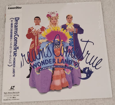 Dreams Come True Wonderland '91 Laserdisc (1992) Japan NM Laserdisc Orig Shrink