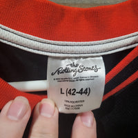 2024 The Rolling Stones Black Pull Over Large (42-44) Baseball Jersey NM