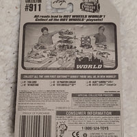 1999 Hot Wheels First Editions #5 of 26 Olds Aurora GTS-1 #911 Silver With Gold Wheels