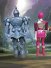 2015 Power Rangers Dino Supercharge 6 Figures Gold Pink Black Green Blue Wrench