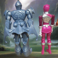 2015 Power Rangers Dino Supercharge 6 Figures Gold Pink Black Green Blue Wrench