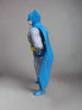 1989 DC Comics Applause Classic Batman Gray and Blue Suit PVC 3.5" Figure