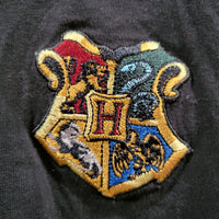 Official Harry Potter Hogwarts Long Sleeves Green & Black XL Shirt with Embroidered Patch