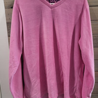 Donna Loren Pink 1x Fleece 100% Polyester Pink Super Soft Sweatshirt