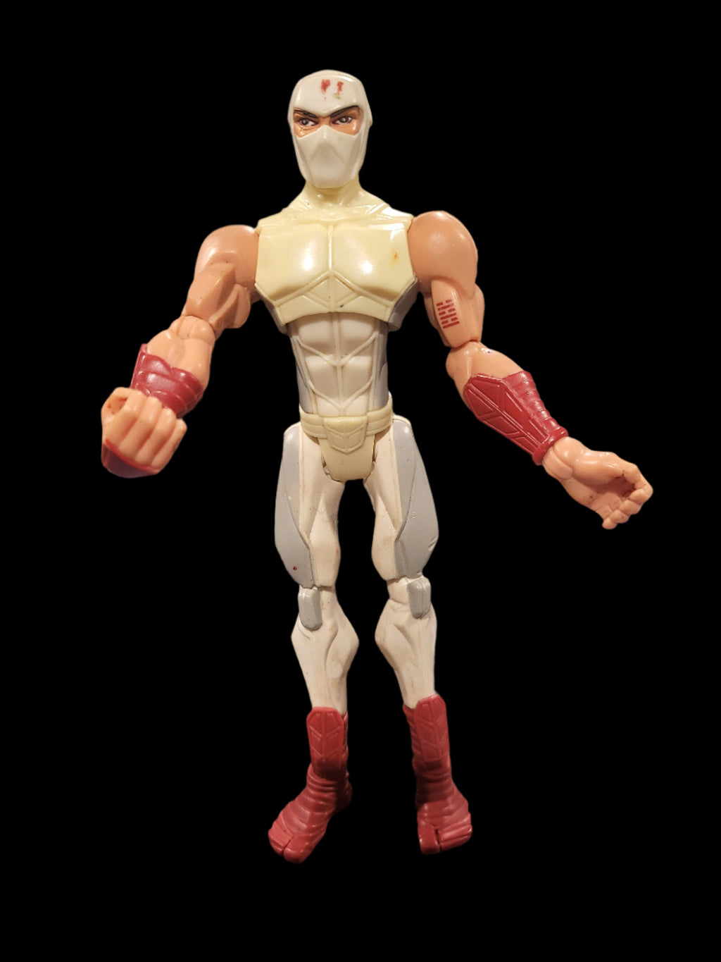 2005 Hasbro G.I. Joe Sigma 6 Storm Shadow White Ninja Outfit 8" Action Figure GI
