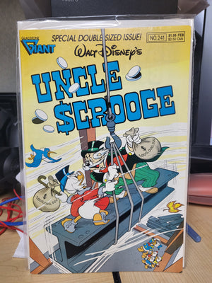 Walt Disney's Uncle Scrooge #241 (1990) Double Sized Gladstone Comicbook Carl Barks