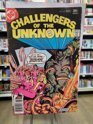 Challengers Of The Unknown #83 (1977) Buckler Jr Cover Art DC Comics Vol 1