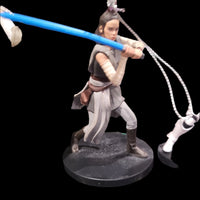 Disney Star Wars Set of 5 Cake Toppers/Ornament Figures Rey Luke Skywalker & More