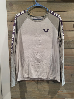 True Religion World Tour White Long Sleeves True Rlgn Shirt