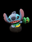 Monogram Disney Stitch 3D Bag Clip St. Patrick's Day Series 3 Version With Tag