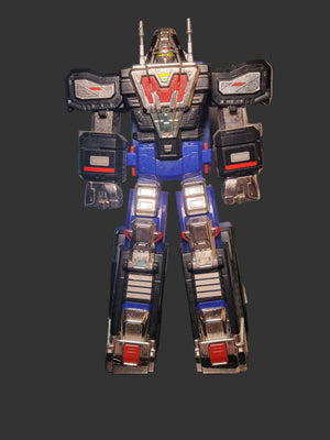 1997 Bandai Power Rangers In Space Astro Delta Black & Blue Megazord 9