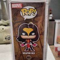 Funko Pop Marvel Infinity Warps Hot Topic Exclusive Weapon Hex #865 w/Case