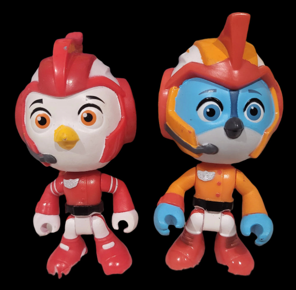 2018 Hasbro Nickelodeon Jr. Nick Top Wing Swift & Penny Kids Toy Figures