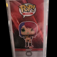 Funko Pop WWE Wrestling #96 Asuka NM In Box With Protective Case