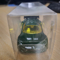 2003 Hot Wheels Lotus Elise Green #4 Yellow Windows 10 Spoke Variant w/Case