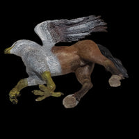 2019 Papo Fantasy Figure Hippogryph Eagle Horse Hybird Hand Painted Toy 36022