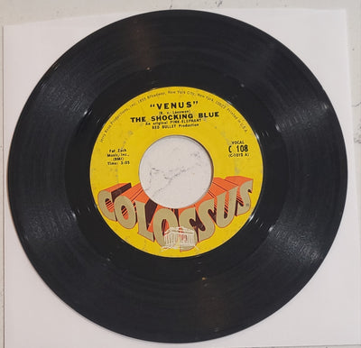 The Shocking Blue Venus / Hot Sand 1969 Colossus Records 7