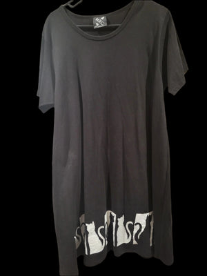 Vintage Michigan Rag Company M.R.C. Black Nightshirt With Cats One-Size Fits All USA