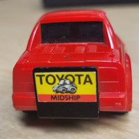 1980 Japan Choro-Q Takara Tomy Toyota MR2 AW11 Pullback Penny Racer Rare W/Case