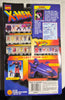 1995 Toy Biz Marvel X-Men X-Force Domino Action Figure – Sealed – Banshee Trading Card – Twin Weapon Arsenal