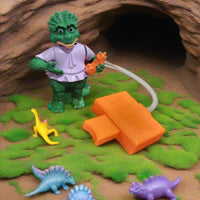 1992 McDonald's Hasbro Disney Dinosaurs Charlene Sinclair Dino-Motion Telephone Figure