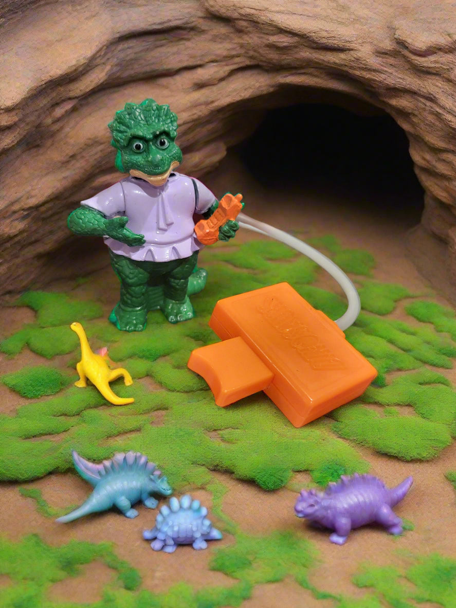 1992 McDonald's Hasbro Disney Dinosaurs Charlene Sinclair Dino-Motion Telephone Figure