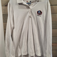 Clique XL NFL Pro Football Hall Of Fame Canton Ohio White Long Sleeve Shirt