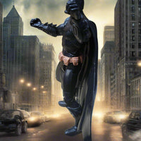 Mattel DC Universe Arkham City Batman 7" Legacy Edition Black Action Figure