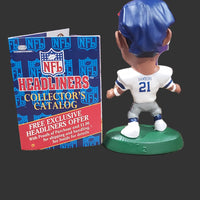 1996 Corinthian NFL Headliners Deion Sanders Cowboys With Catalog Booklet