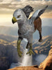 2019 Papo Fantasy Figure Hippogryph Eagle Horse Hybird Hand Painted Toy 36022