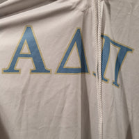 Alpha Delta Pi #51 College Sorority TCL Medium Jersey Style Long Sleeves Decorative Shirt