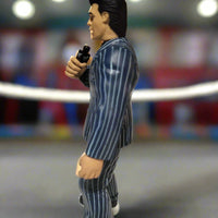 1999 Jakks WWE WWF Rare Shane McMahon Blue Pinstripe Suit Wrestling Figure w/Mic