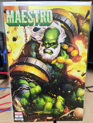 Maestro #1 (2022) Yoon Lee Variant Game Cover Earth-9200 1st Appearances Comic NM