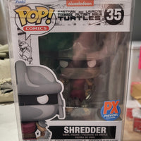 2021 Funko Pop Comics Nickelodeon TMNT #35 Shredder PX Exclusive With Protector