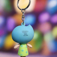 Disney Store Parks Joy 3D Blind Bag Inside Out Series 6 Keychain Purse Keyring Figure