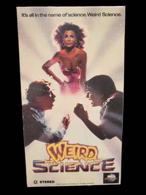 Weird Science 1985 MCA Universal Studios VHS Hi-Fi Stereo VHS Tape