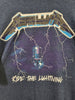 Metallica Ride The Lightning Heavy Metal Music Blue 2XL (XXL) Short Sleeves T-Shirt
