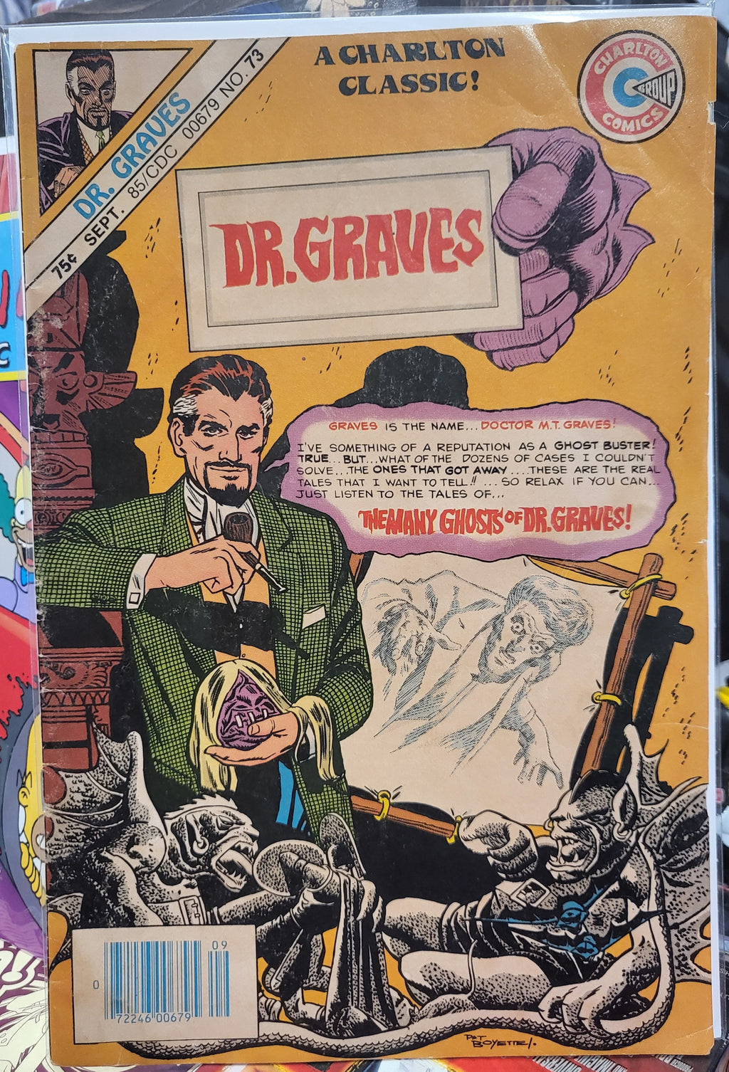 Dr. Graves #73 (1985) Charlton Comics 1st Issue New Title Low Print Run Horror