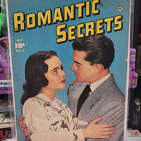Romantic Secrets #8 (July 1950) Fawcett Comics Romance Comicbook 52 pages