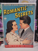 Romantic Secrets #8 (July 1950) Fawcett Comics Romance Comicbook 52 pages